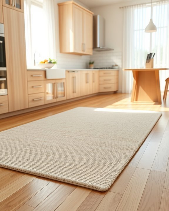 comfortable kitchen rug options