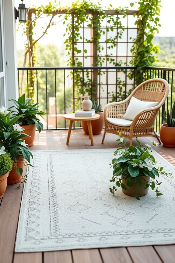 comfortable outdoor rug selection