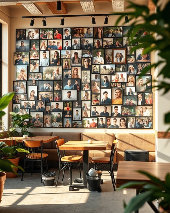 community memories photo mural