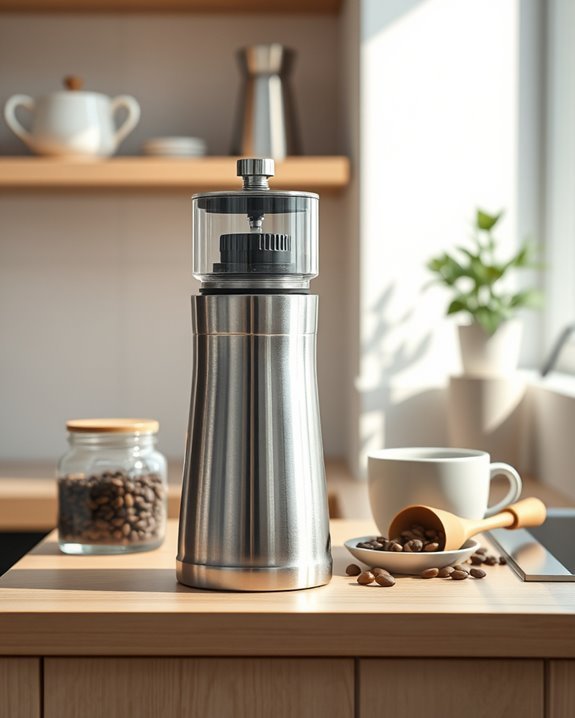 compact and convenient grinding