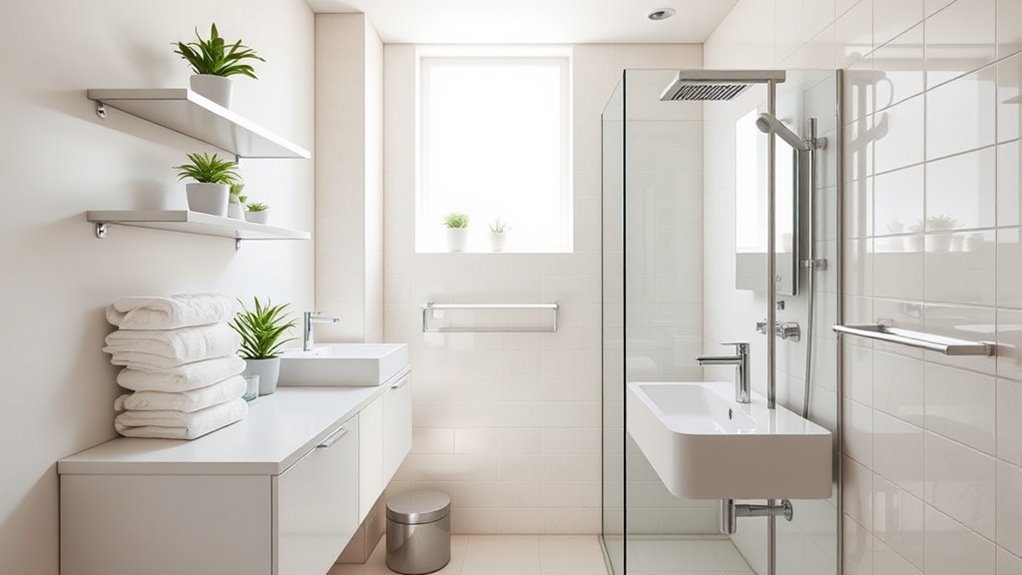 compact and stylish bathrooms