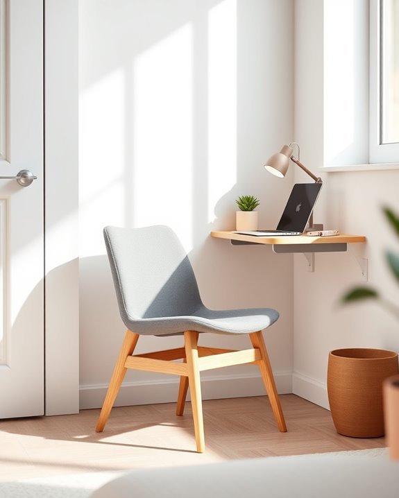 compact ergonomic office seating