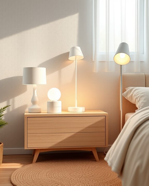 compact multifunctional space saving lamps