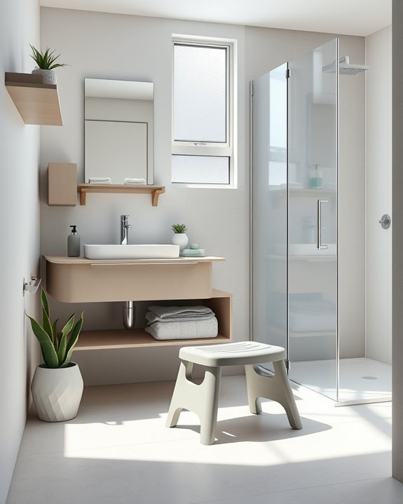 compact portable step stools