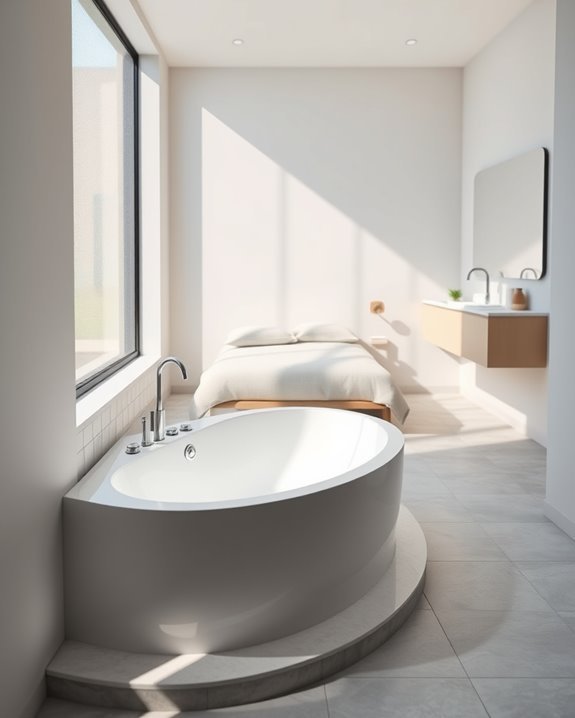 compact soaking tub benefits