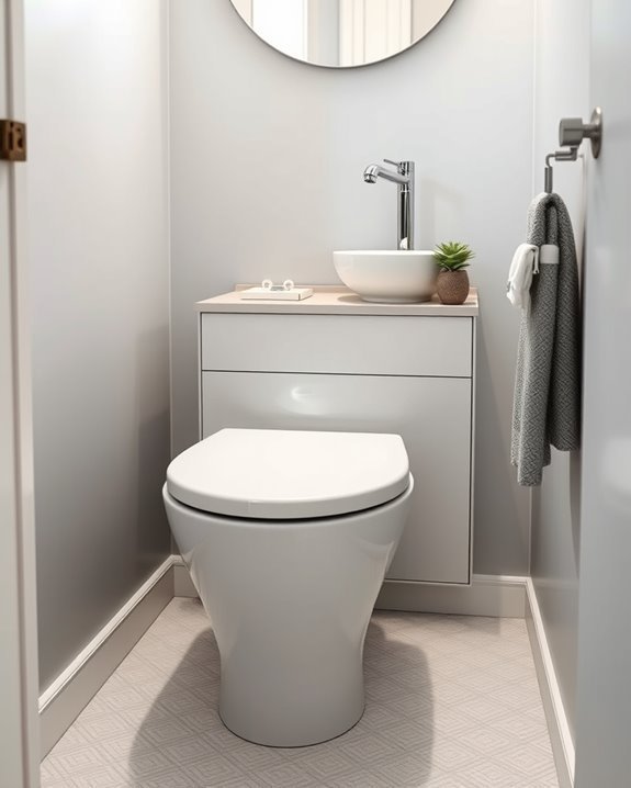 compact toilet design choices