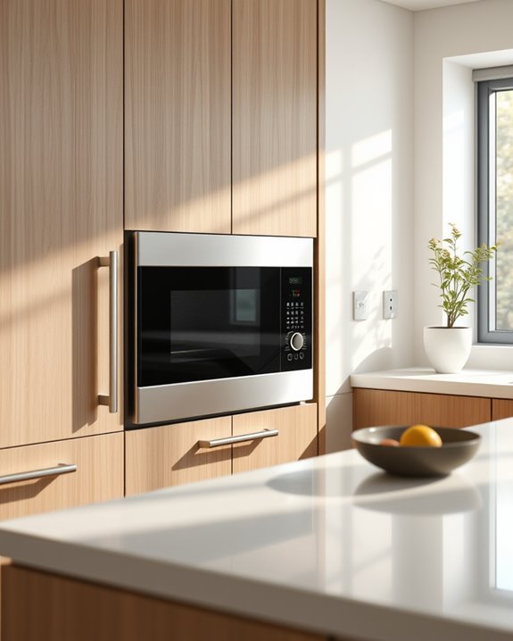 concealed microwave compartment benefits