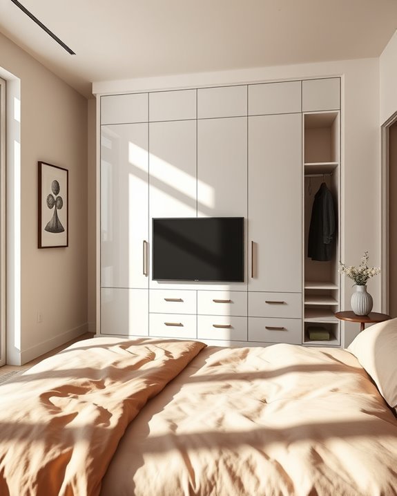 concealed tv cabinet design