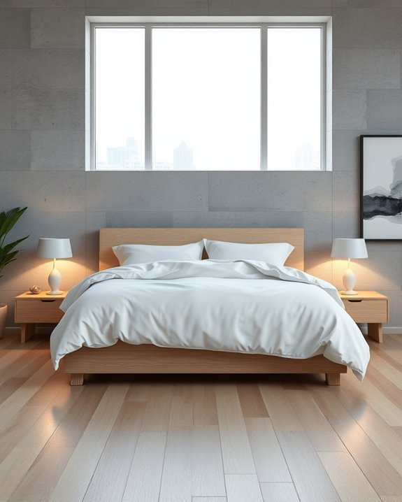 concrete accent wall charm