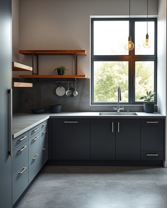 concrete accents maximize functionality