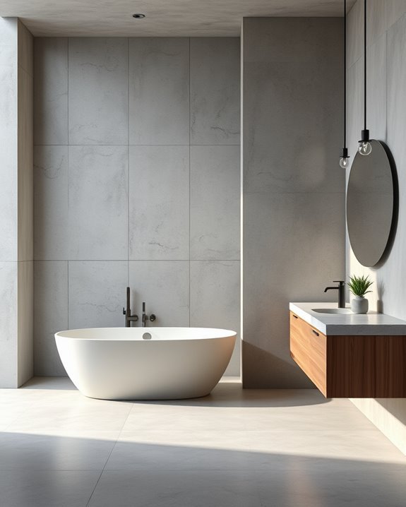 concrete privacy wall dividers