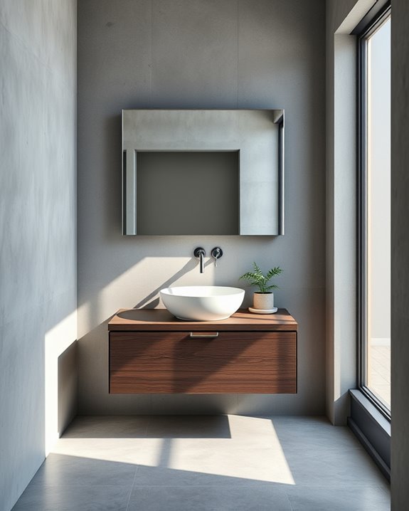 concrete solutions for small spaces