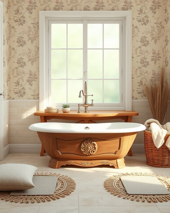 cottage style rustic bathroom faucets