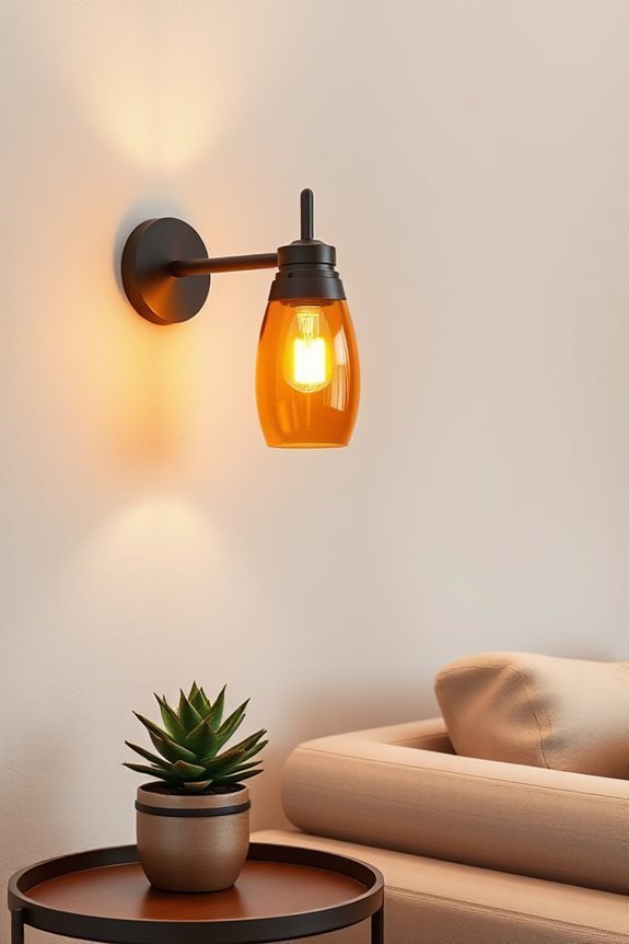 cozy ambiance with dimmers