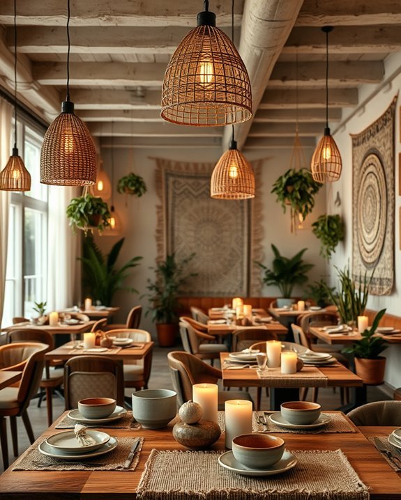 cozy ambient lighting installation