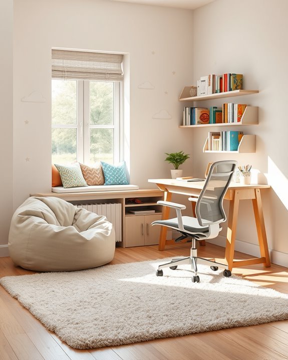 cozy and supportive seating options