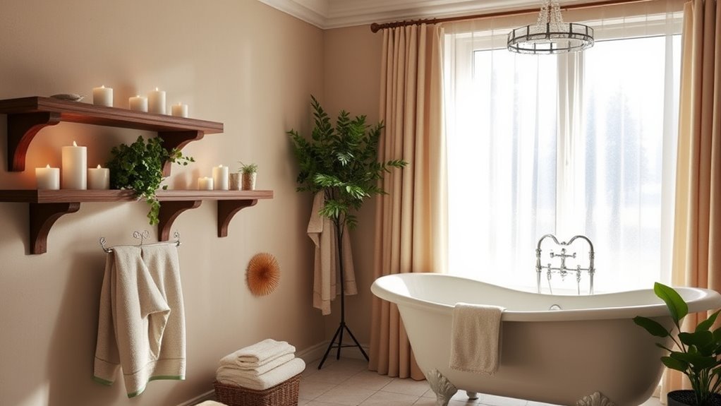 cozy bathroom styling ideas