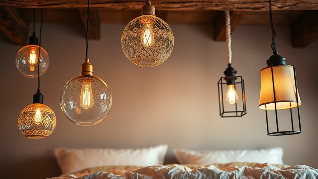 cozy bedroom lighting options