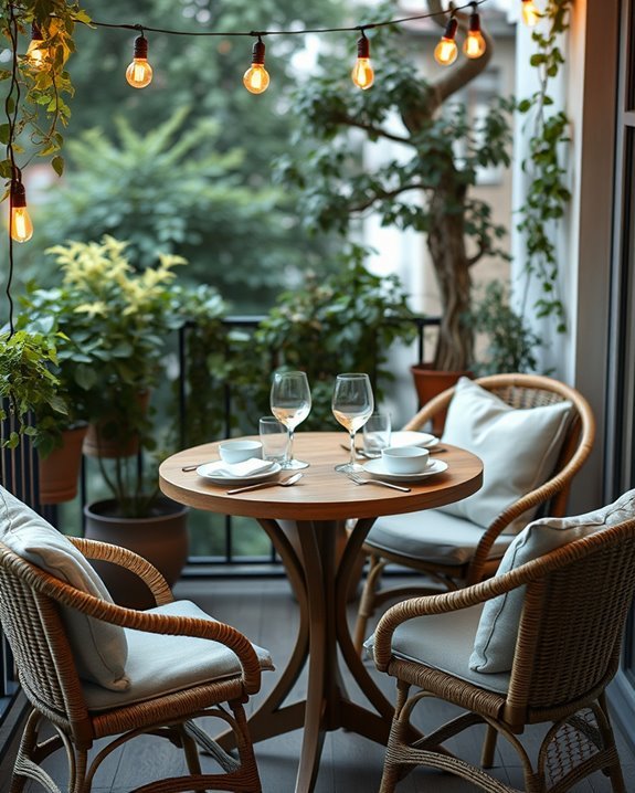 cozy bistro lighting ideas