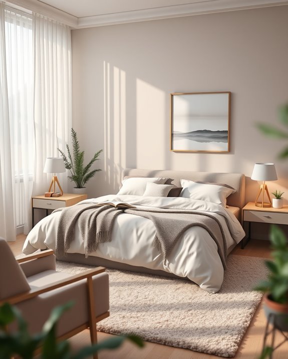 cozy bohemian bedroom design