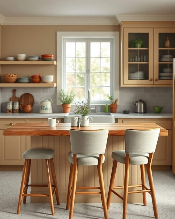 cozy breakfast bar options