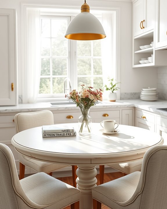 cozy breakfast nook design