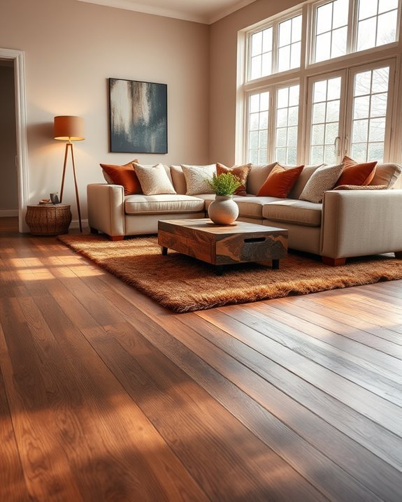 cozy brown flooring options