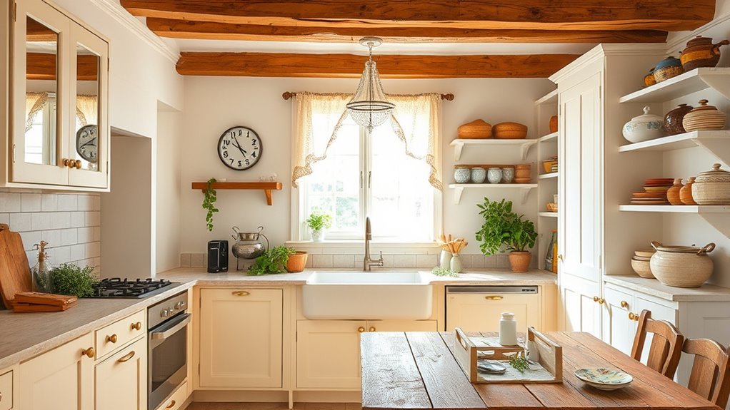 cozy charming kitchen designs