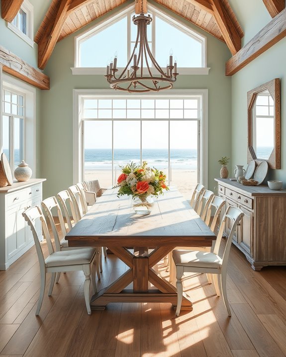 cozy coastal dining experience