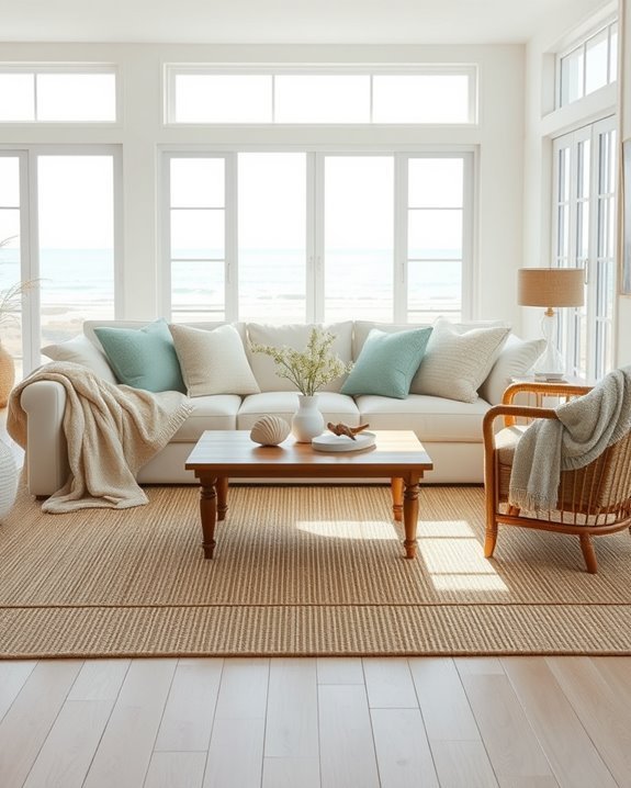 cozy coastal textured throws