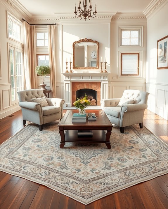 cozy colonial area rugs