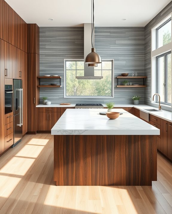 cozy contemporary kitchen design