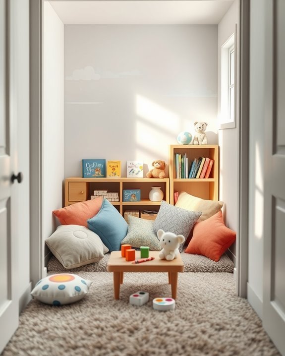 cozy creative kids nook