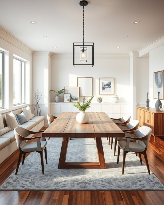 cozy custom built in seating