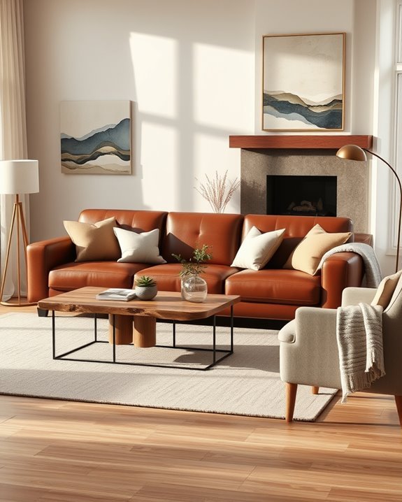 cozy elegance in living space