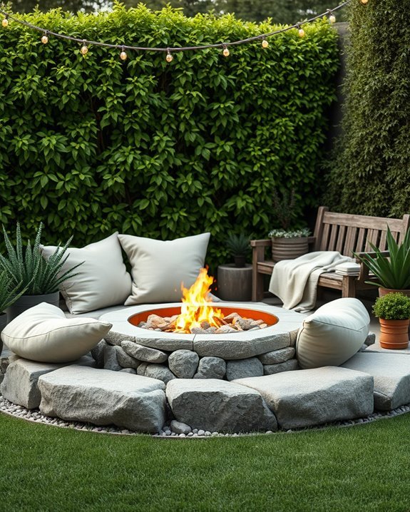 cozy evenings by fire