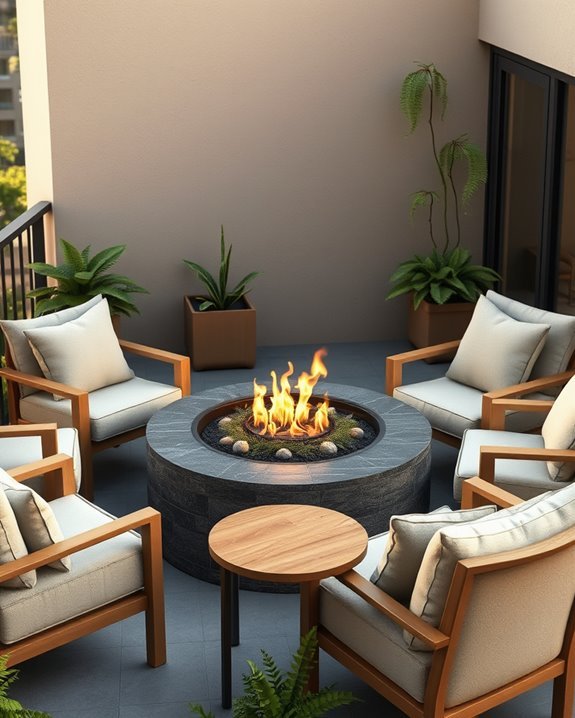 cozy evenings by fire