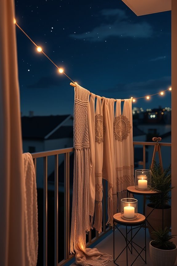 cozy fabric wall decor