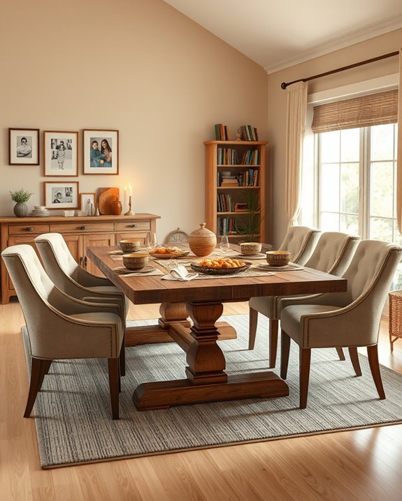 cozy family game setup