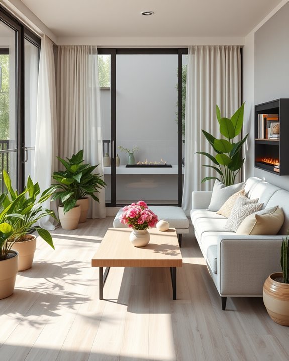 cozy family gathering balcony