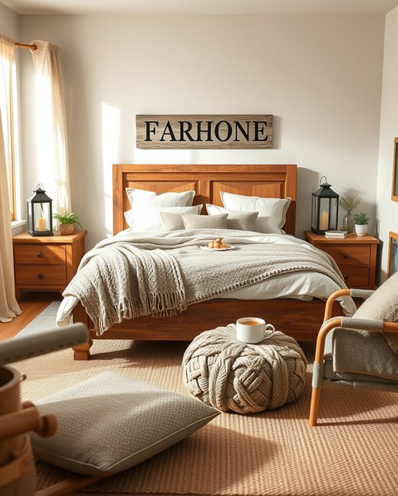 cozy farmhouse bedroom design