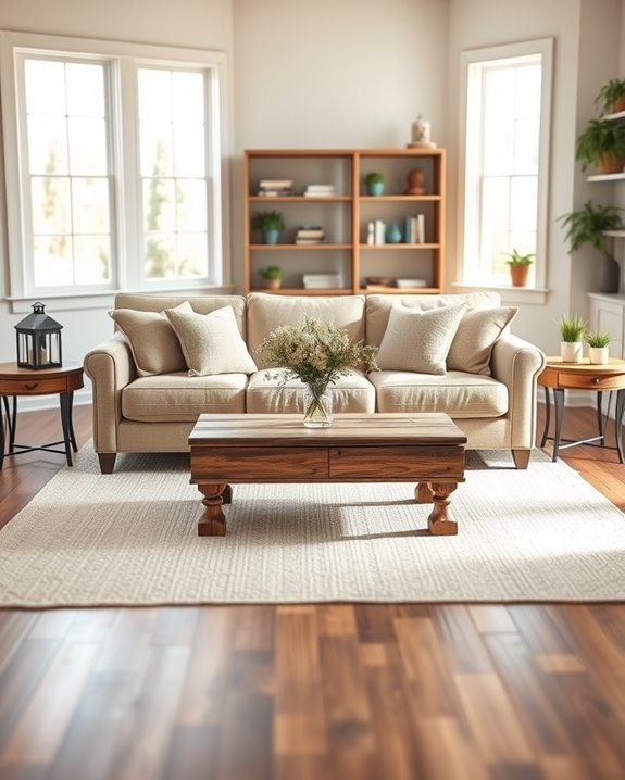 cozy farmhouse chic aesthetic