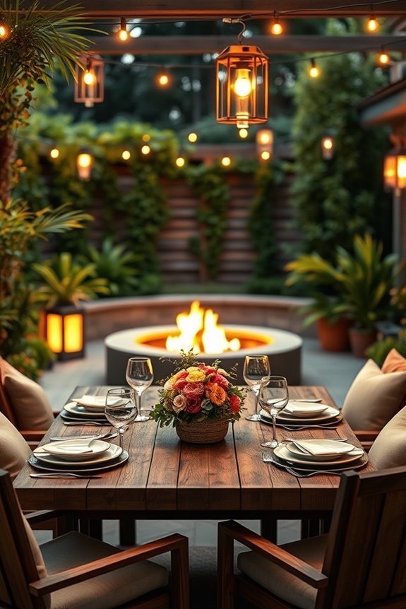 cozy fire pit gatherings