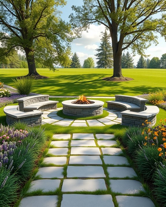 cozy fire pit gatherings