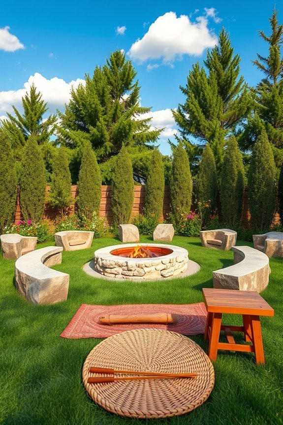 cozy fire pit gatherings
