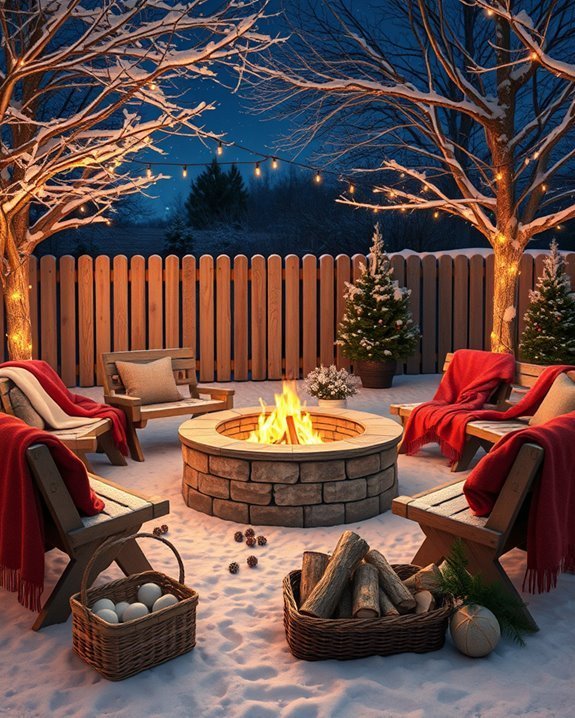 cozy fire pit gatherings