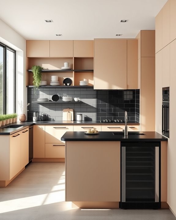 cozy functional breakfast nook