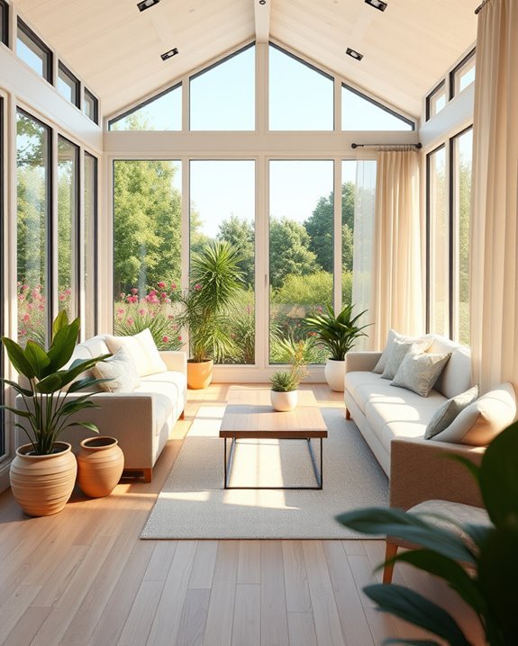 cozy indoor outdoor retreat