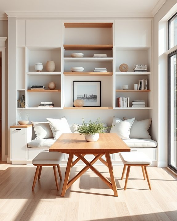 cozy integrated seating solution