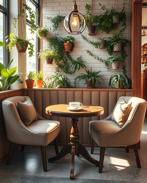 cozy intimate conversation spaces